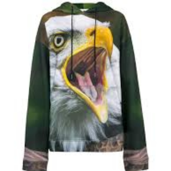 NWT R13 hoodie with eagle - Picture 5 of 5